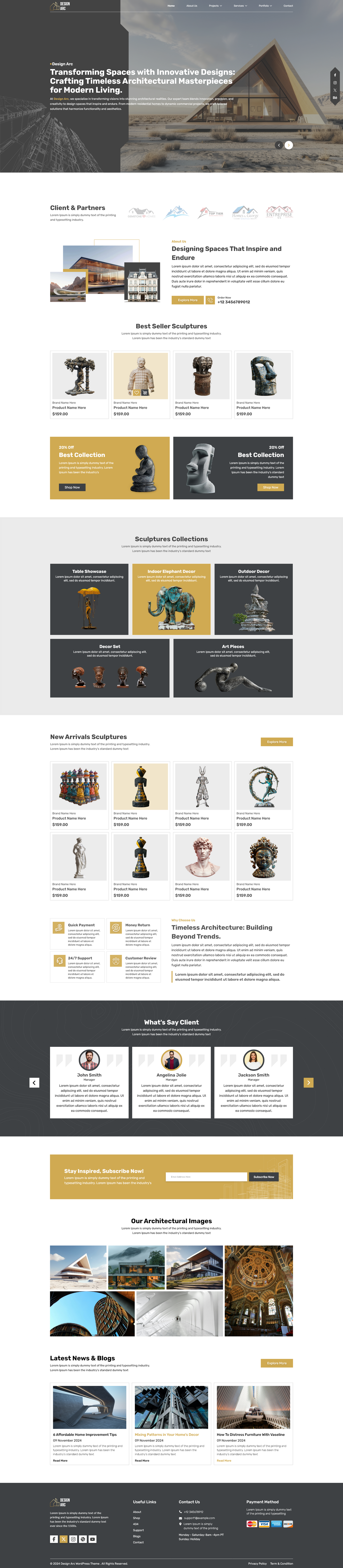 Architect WordPress Theme