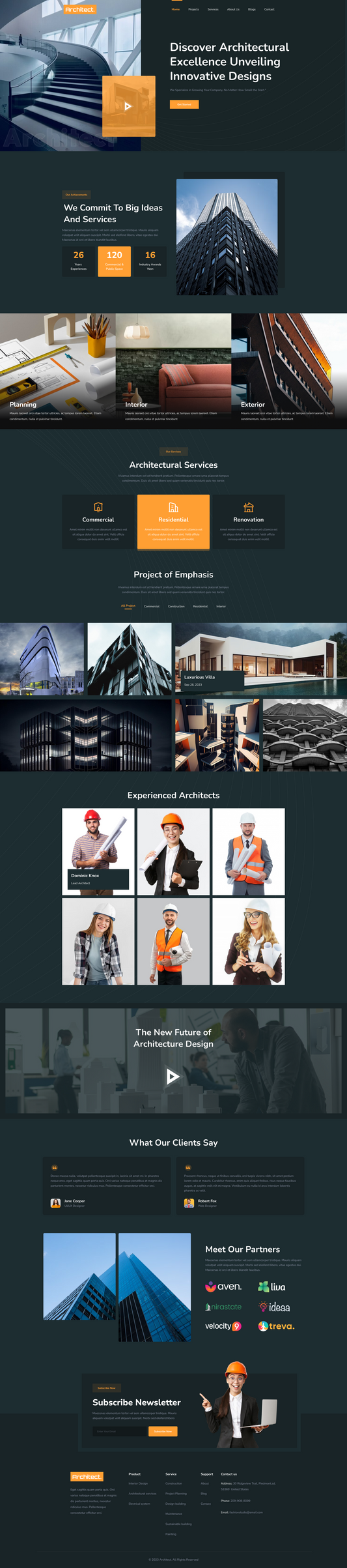 Building Contractor WordPress Theme