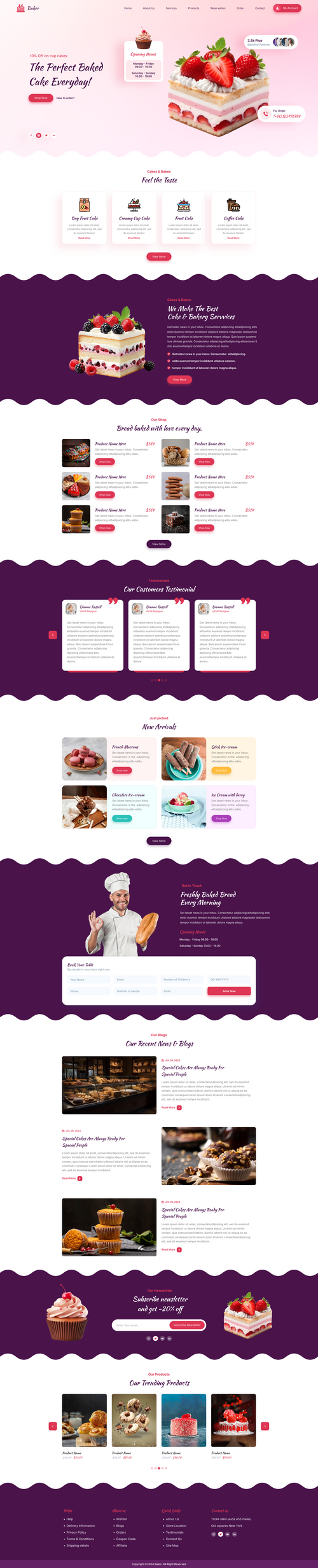 Cake WordPress Theme