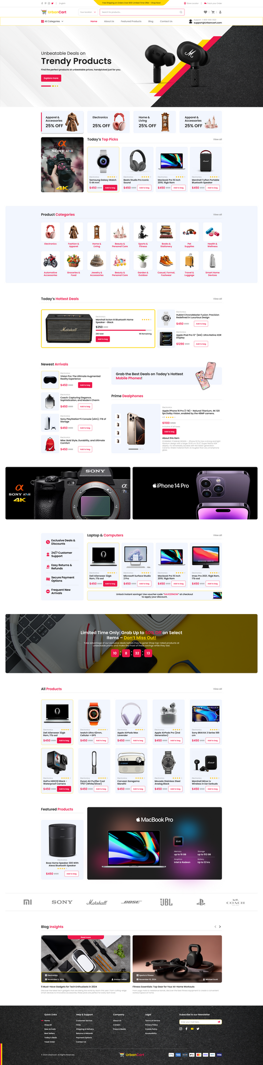 Ecommerce Store WordPress Theme