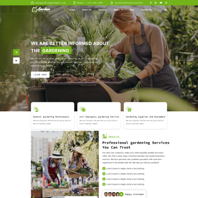 Free Landscape WordPress Theme – A Gutenberg-friendly Landscape Theme