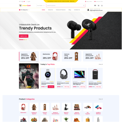 Ecommerce Store WordPress Theme