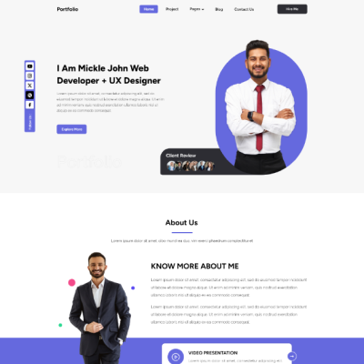 Portfolio WordPress Theme