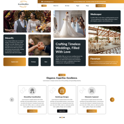 Wedding Planner WordPress Theme